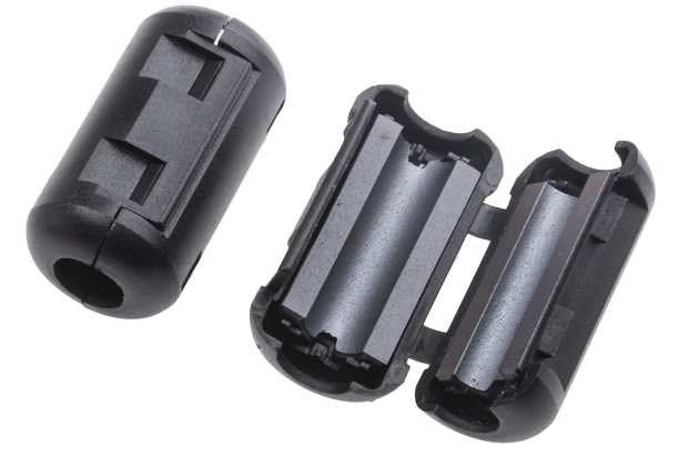 RS PRO 可开启式铁氧体夹,19.5 x 35 x 18mm,适用于计算机外设、数字电视、内部和外部电源