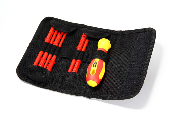 RS PRO 7-Piece Interchangeable Insulated Screwdriver Set